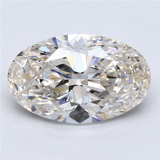 2.01 ct Oval K · Faint Brown natural diamond
