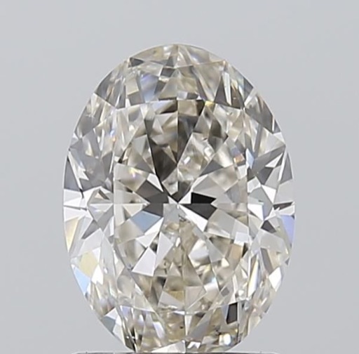 1.20 ct Oval K · Faint Brown natural diamond