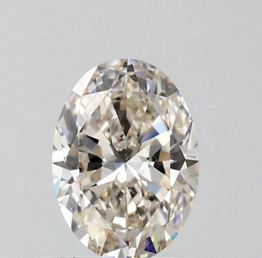 0.70 ct Oval K · Faint Brown natural diamond