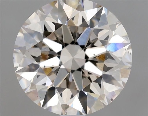 1.50 ct Round K · Faint Brown natural diamond