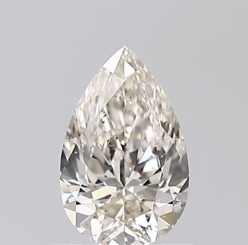 0.70 ct Pear K · Faint Brown natural diamond