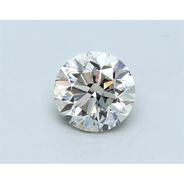 1.01 ct Round L · Faint Brown natural diamond