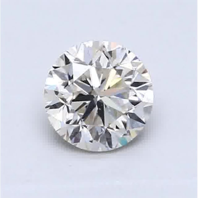 1.00 ct Round L · Faint Brown natural diamond