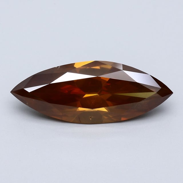 4.47 ct Marquise Fancy Brown natural diamond