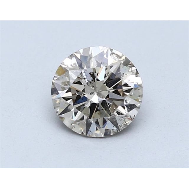 1.15 ct Round N · Very Light Brown natural diamond
