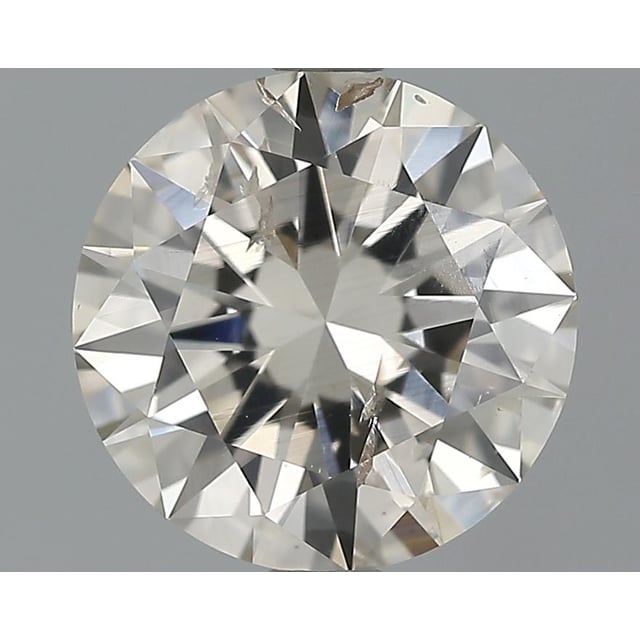 1.54 ct Round N · Very Light Brown natural diamond