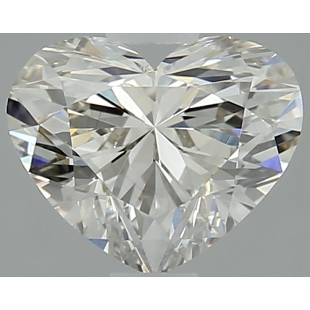 0.90 ct Heart L · Faint Brown natural diamond