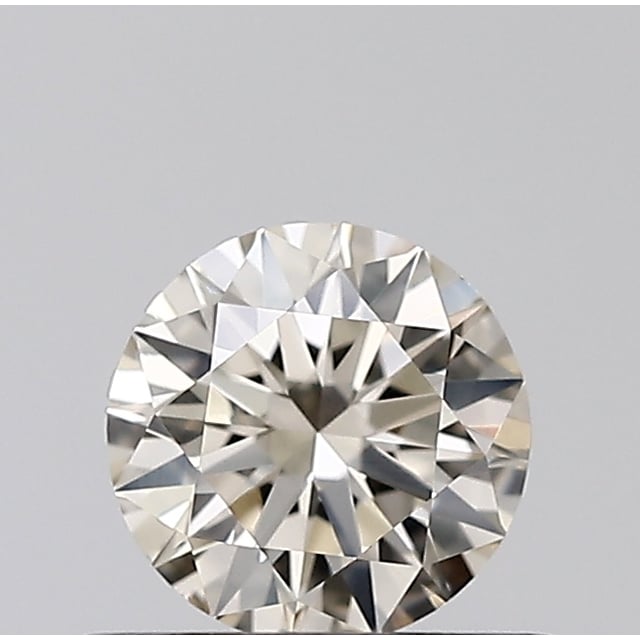 0.50 ct Round N · Very Light Brown natural diamond