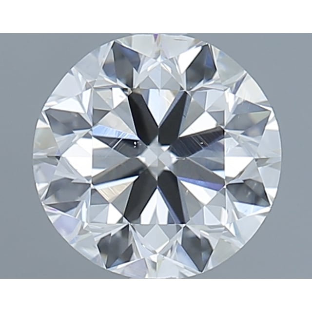 0.90 ct Round K · Faint Brown natural diamond
