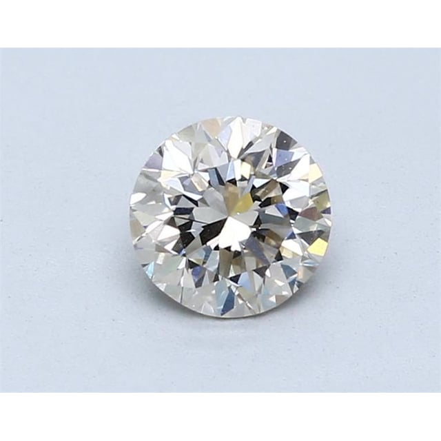1.02 ct Round N · Very Light Brown natural diamond