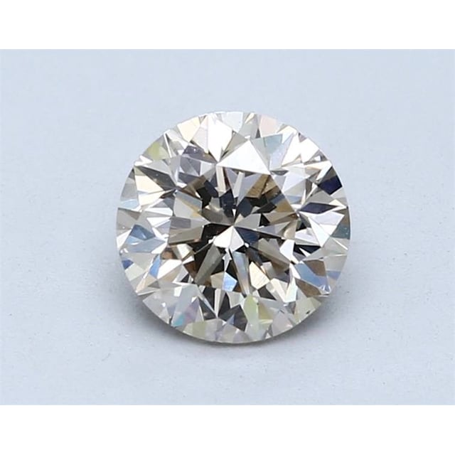 1.52 ct Round N · Very Light Brown natural diamond
