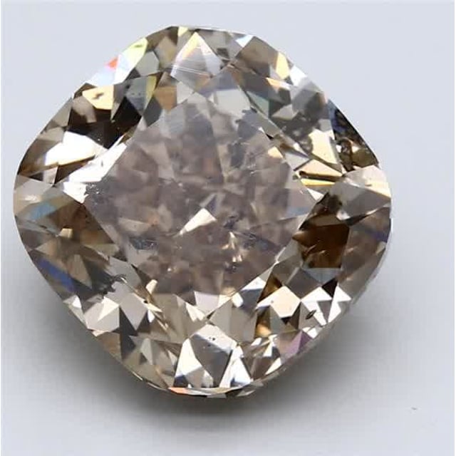 8.01 ct Cushion Fancy Brown natural diamond