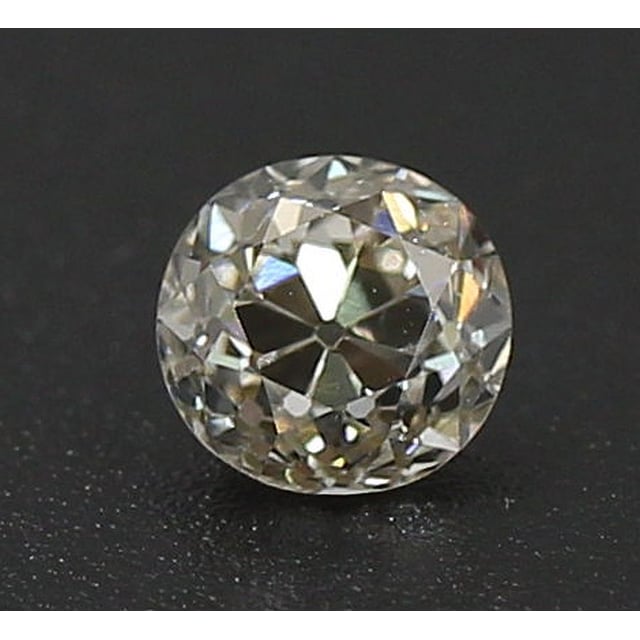 0.66 ct Round K · Faint Brown natural diamond