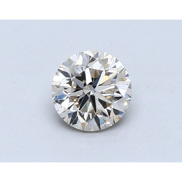 1.01 ct Round N · Very Light Brown natural diamond