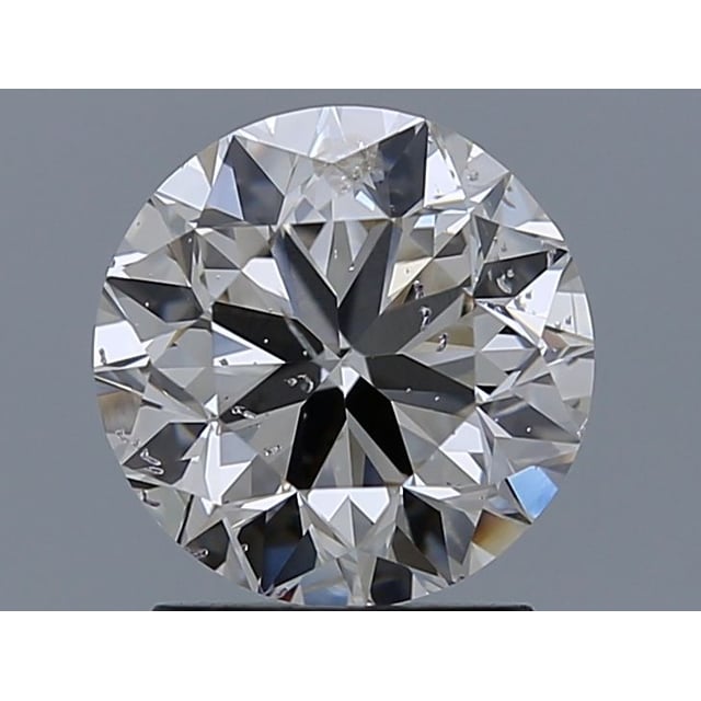 2.01 ct Round K · Faint Brown natural diamond