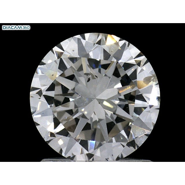 1.50 ct Round K · Faint Brown natural diamond