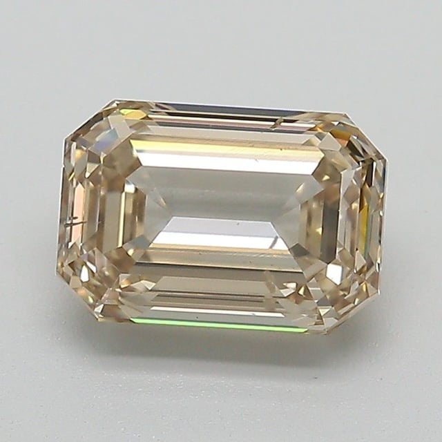 2.06 ct Emerald Fancy Brown natural diamond
