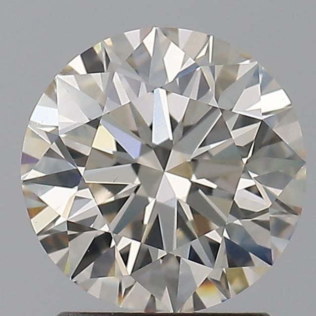 1.51 ct Round K · Faint Brown natural diamond