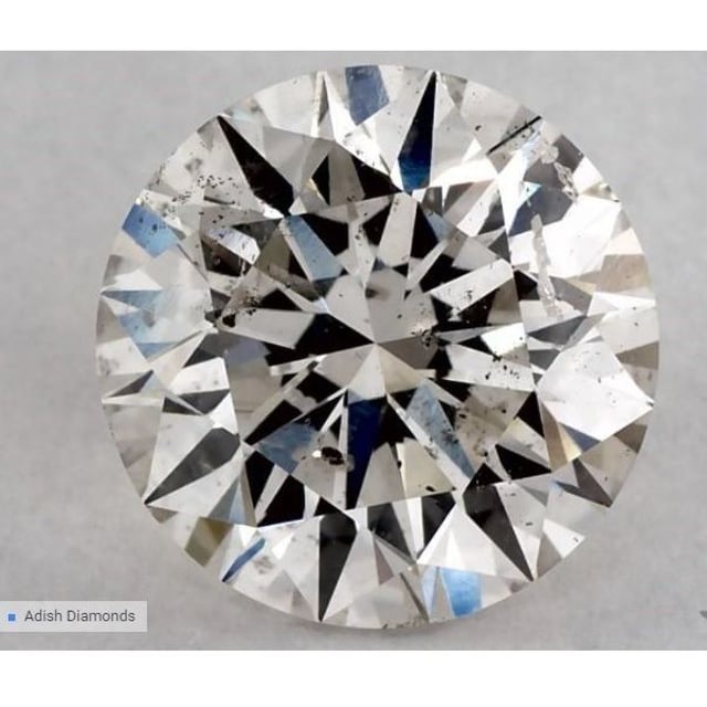 2.02 ct Round K · Faint Brown natural diamond