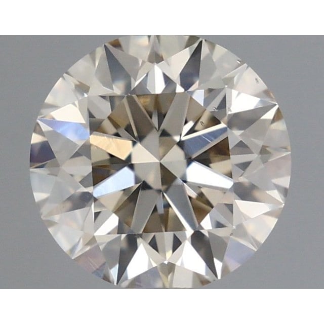 0.79 ct Round N · Very Light Brown natural diamond
