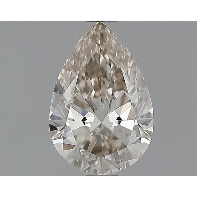 1.00 ct Pear K · Faint Brown natural diamond