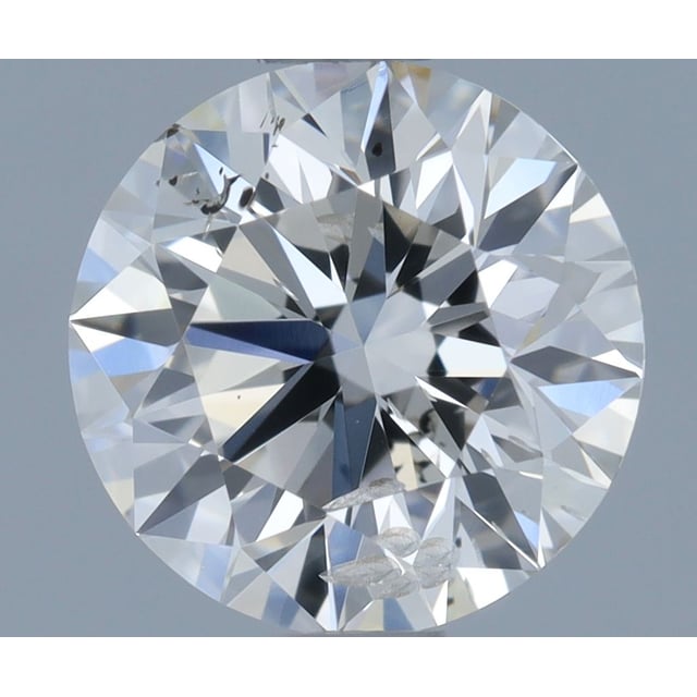 1.01 ct Round K · Faint Brown natural diamond