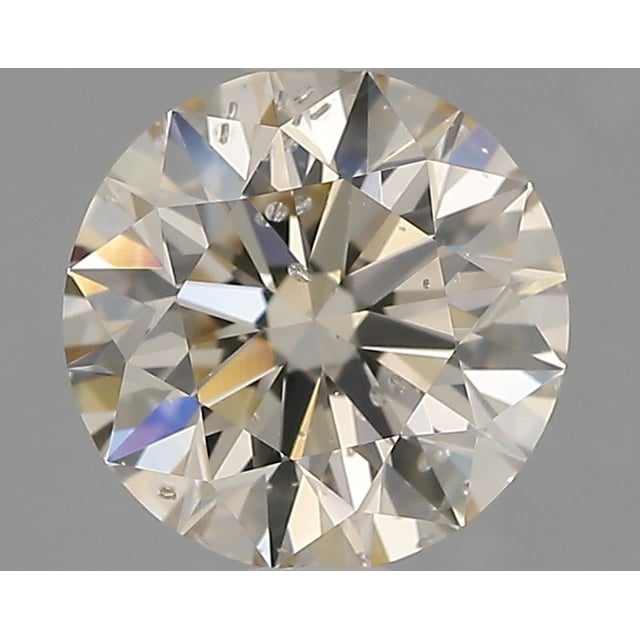 1.08 ct Round N · Very Light Brown natural diamond