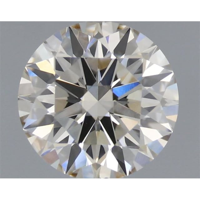 0.64 ct Round N · Very Light Brown natural diamond
