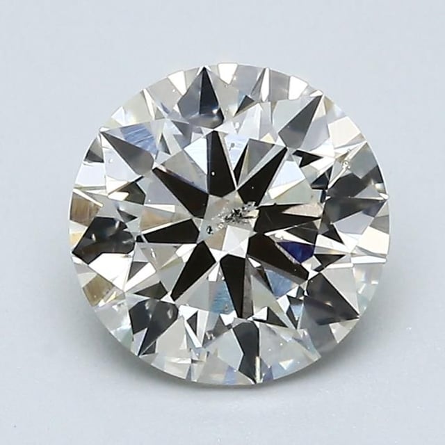 1.56 ct Round K · Faint Brown natural diamond