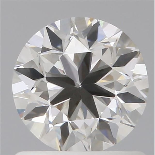 0.80 ct Round K · Faint Brown natural diamond