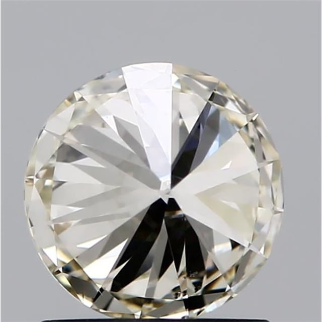 0.90 ct Round N · Very Light Brown natural diamond