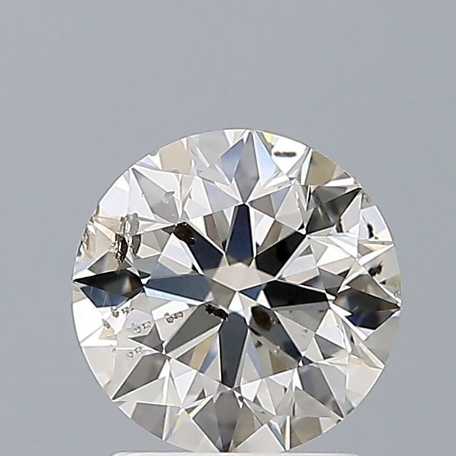 1.50 ct Round K · Faint Brown natural diamond