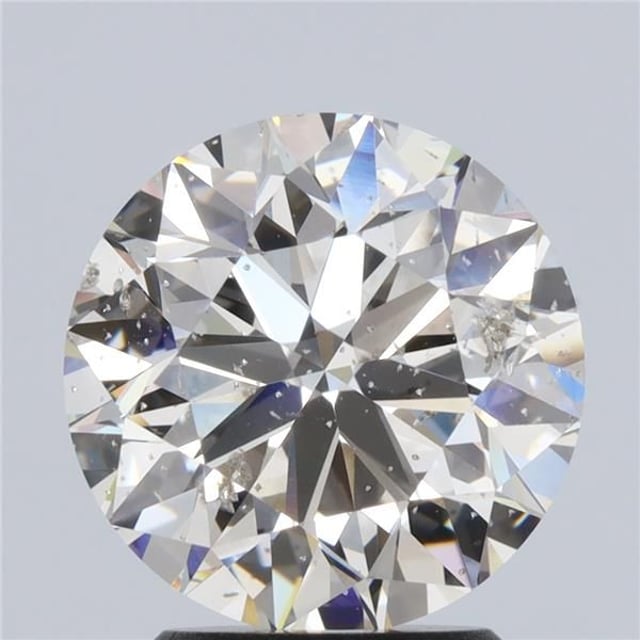 2.70 ct Round M · Faint Brown natural diamond