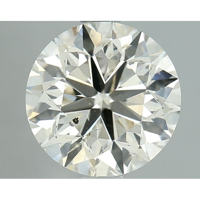 2.01 ct Round M · Faint Brown natural diamond