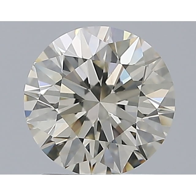 1.29 ct Round K · Faint Brown natural diamond