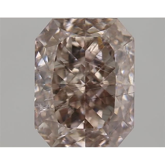 1.00 ct Radiant Fancy Brown natural diamond