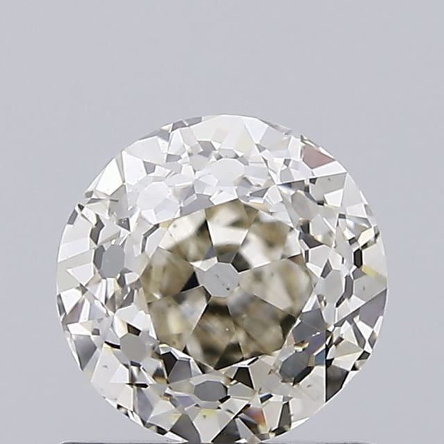 1.02 ct Round L · Faint Brown natural diamond