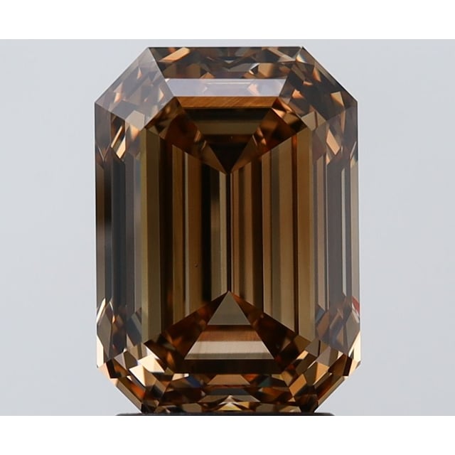 3.01 ct Emerald Fancy Brown natural diamond