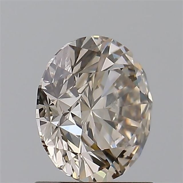 1.12 ct Round N · Very Light Brown natural diamond