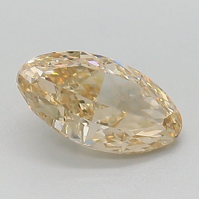 1.02 ct Oval Fancy Yellow Brown natural diamond