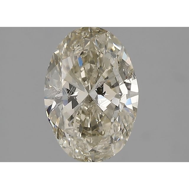 1.51 ct Oval N · Very Light Brown natural diamond