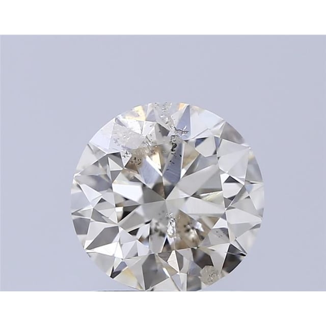 1.50 ct Round N · Very Light Brown natural diamond