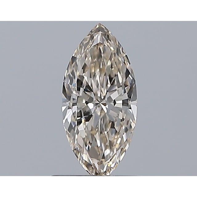 0.71 ct Marquise Faint Brown natural diamond