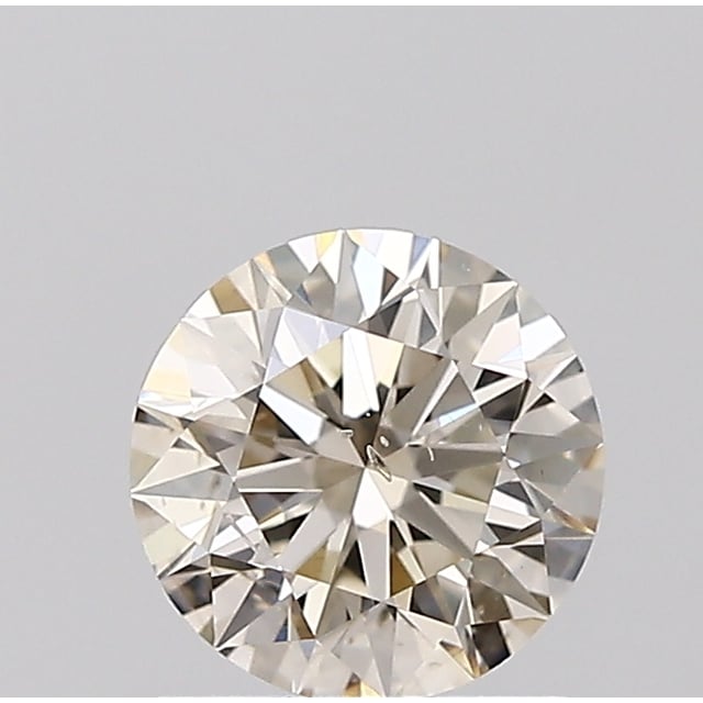 1.08 ct Round N · Very Light Brown natural diamond