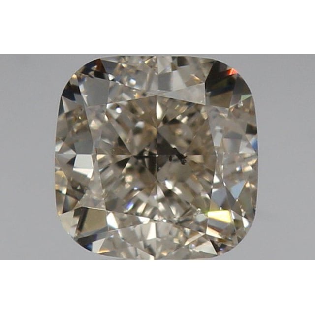 1.01 ct Cushion N · Very Light Brown natural diamond