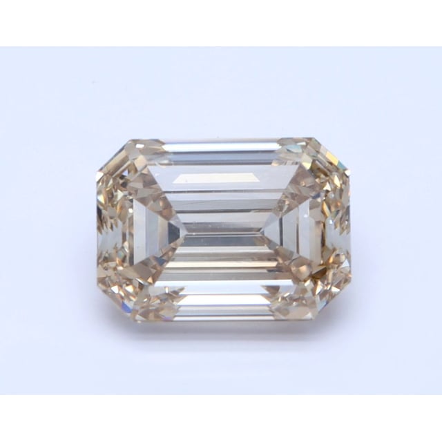 2.20 ct Emerald Fancy Light Brown natural diamond