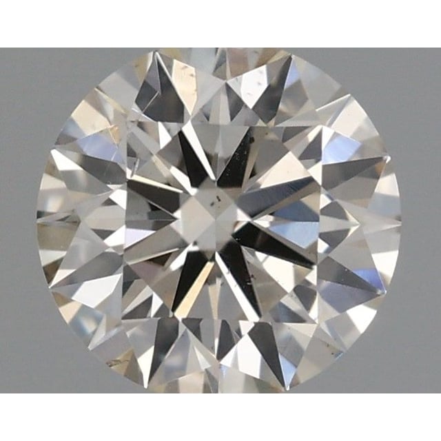 0.44 ct Round N · Very Light Brown natural diamond