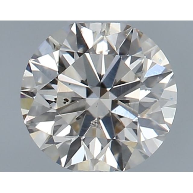 0.30 ct Round N · Very Light Brown natural diamond