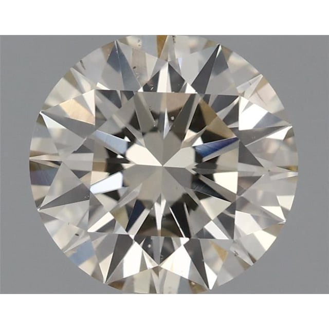 1.07 ct Round N · Very Light Brown natural diamond