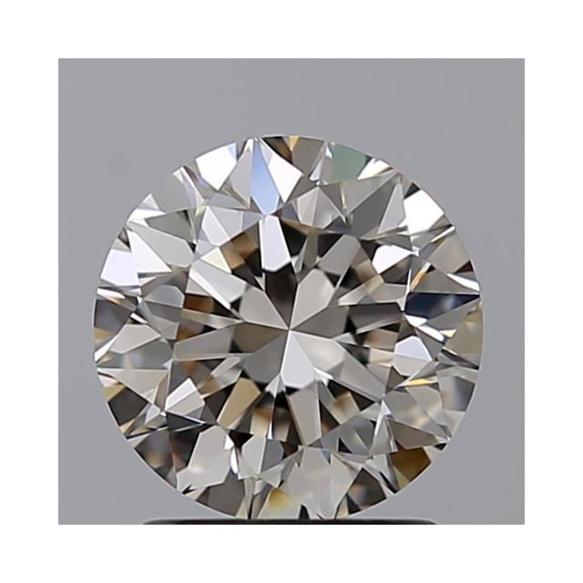 1.50 ct Round M · Faint Brown natural diamond